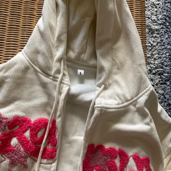 Y2K Embroidered Hoodie - Picture 3 of 4